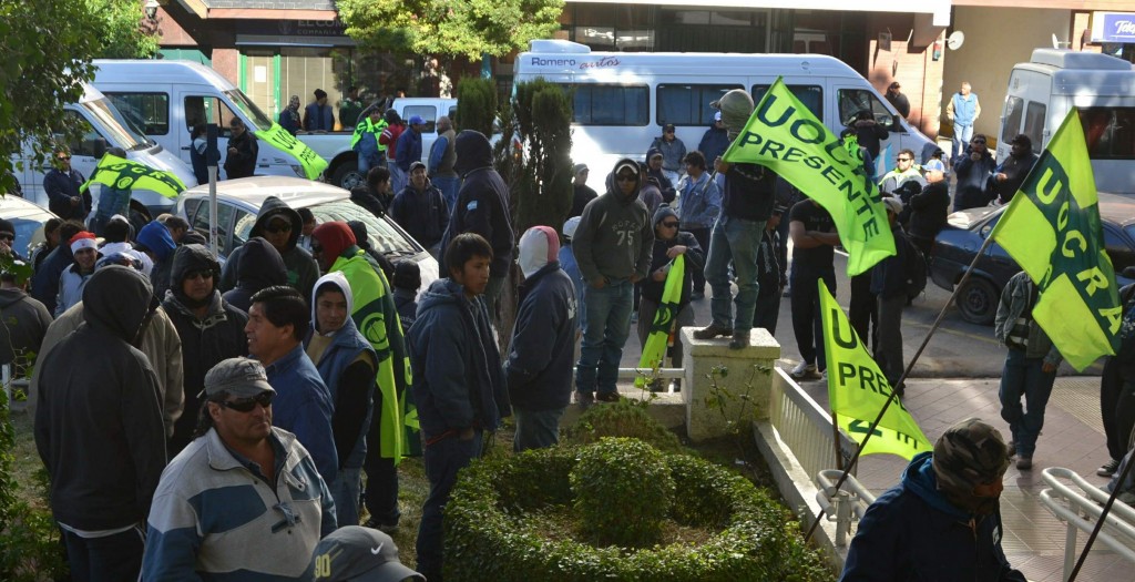 Movilización de UOCRA, se prevee caos vehicular