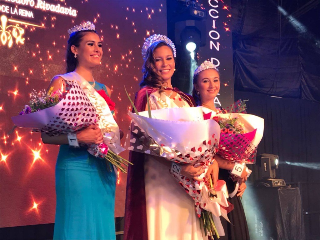 Araceli Faisca se coronó como la nueva reina de Comodoro Rivadavia