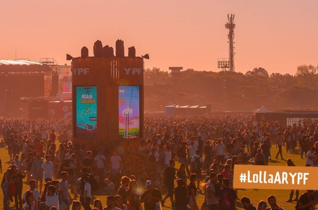 YPF desembolsa millones para el Lollapalooza mientras que a Chubut le corta el gas