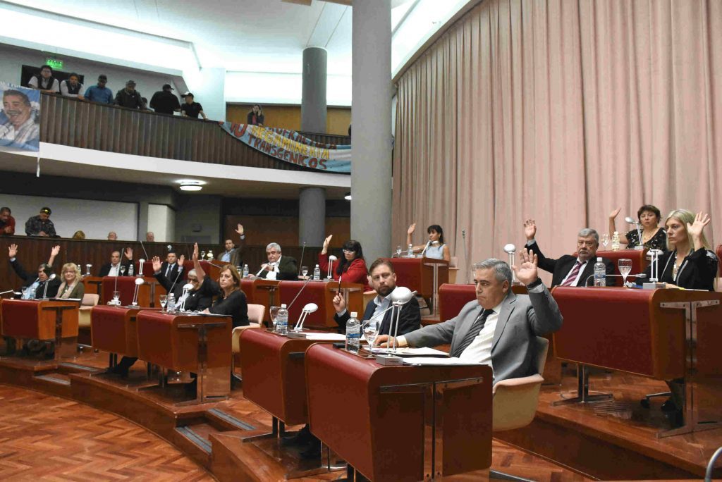 La legislatura repudió la intervención del PJ Nacional