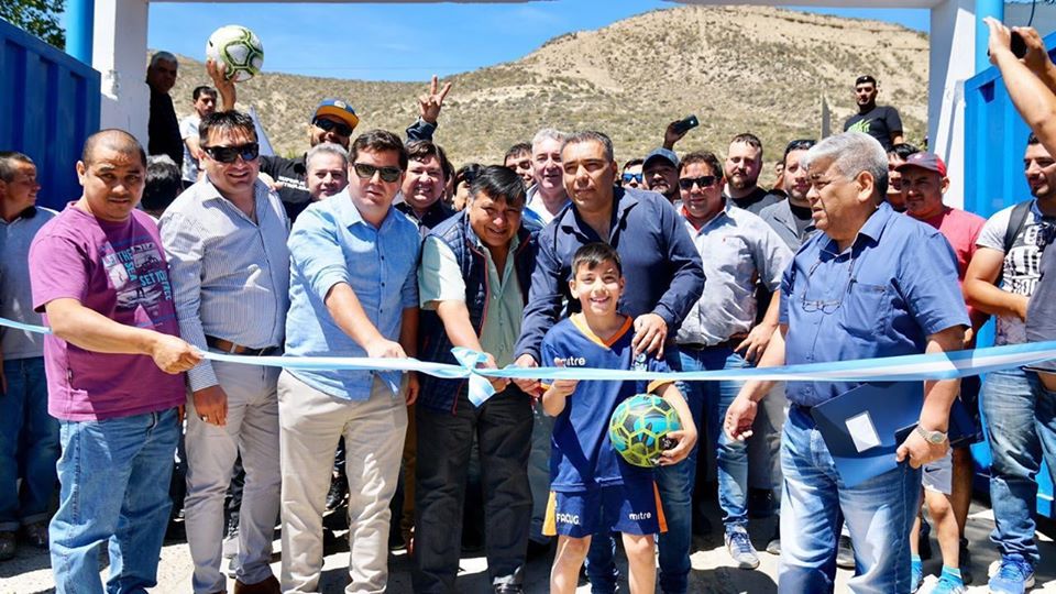 Ávila reinauguró el Camping de Petroleros en zona norte