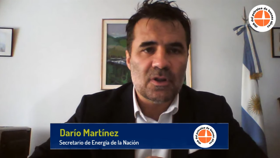 Martínez: “Lo que está pasando hoy en Neuquén afecta los tiempos del Plan Gas”