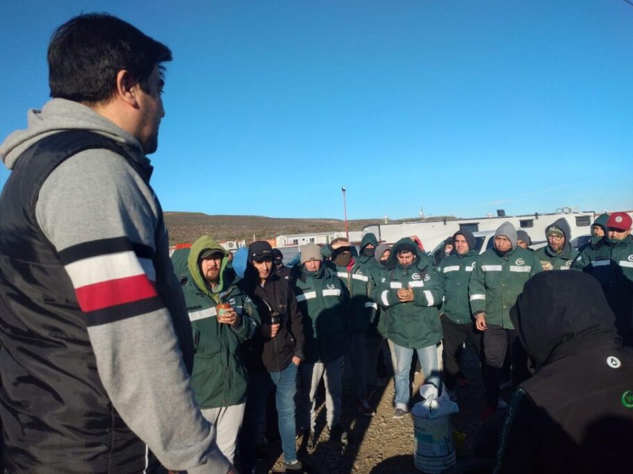 “Calfrac rompe la paz social en la Cuenca del Golfo San Jorge”